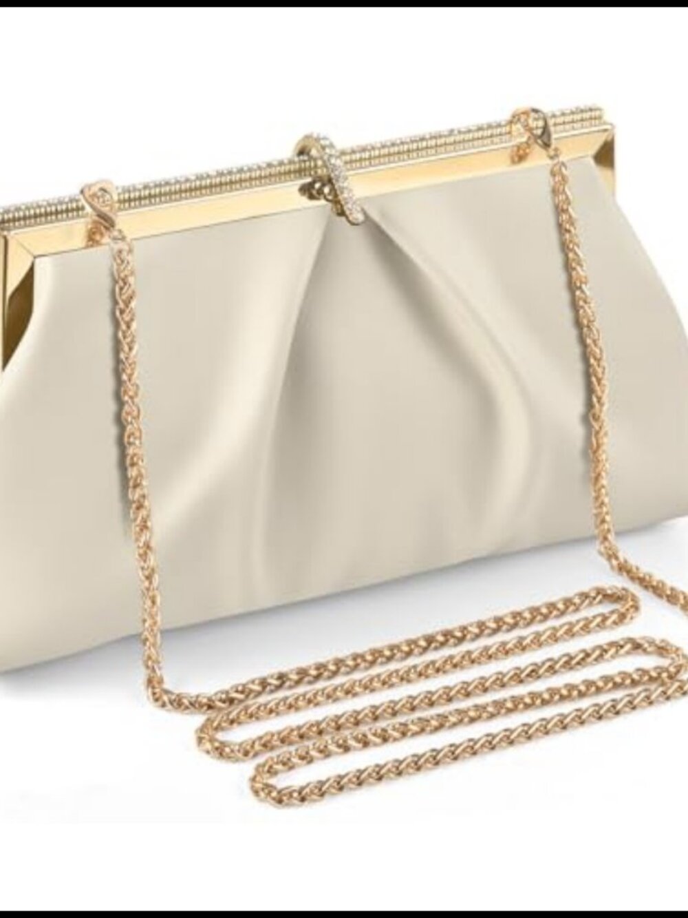 PU Leather Evening Clutch Wedding Prom Party Formal Handbag Shoulder Bag